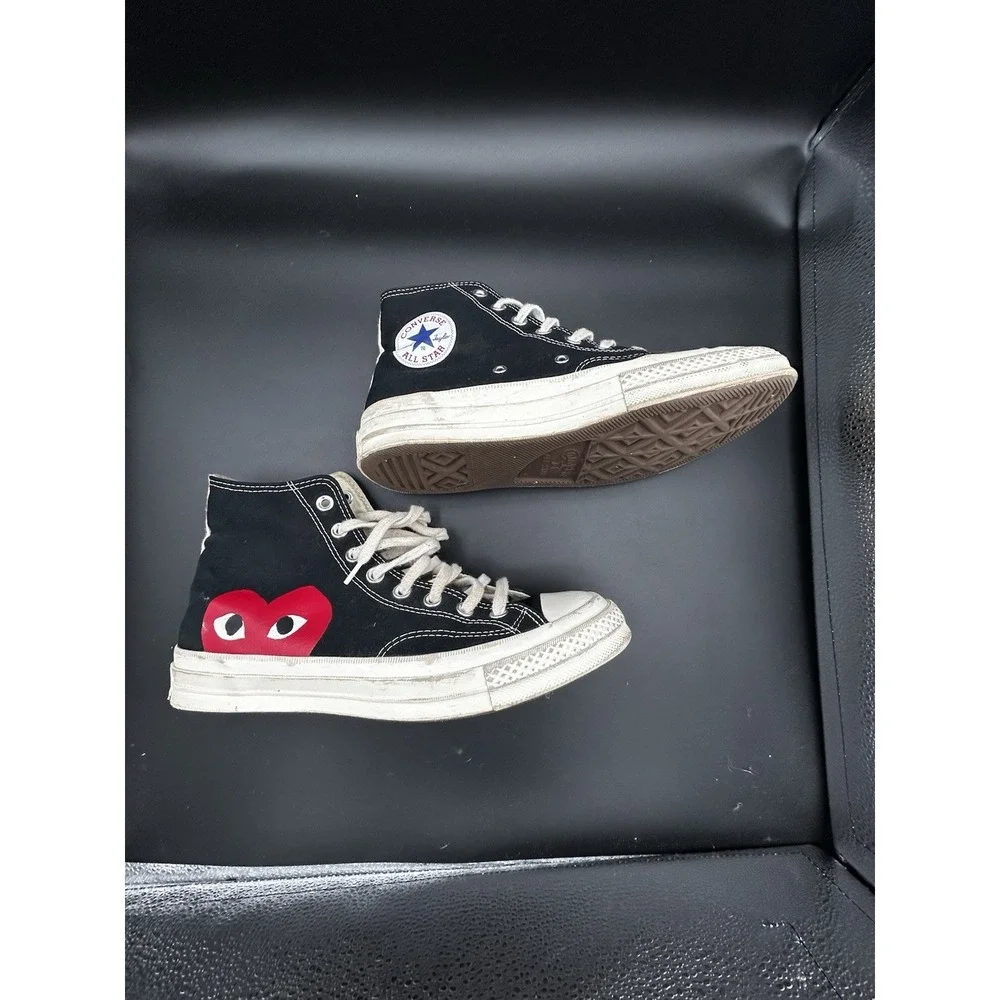 Converse Chuck Taylor All Star Comme des Garcons Play High Top Sneakers Sz 8M